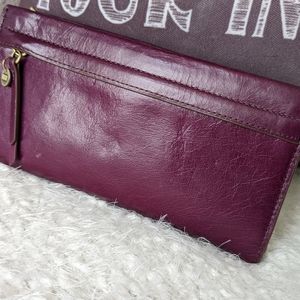 HOBO Rubia Wallet - Eggplant